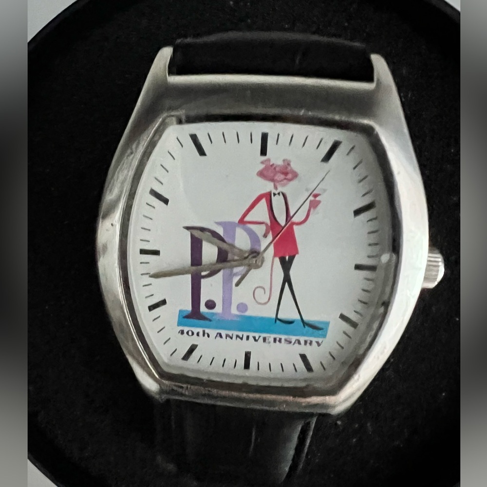 Pink Panther 40th Anniversary Watch in original case! - Picture 2 of 11